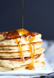 Brown Sugar Pancakes are an easy pancakes recipe