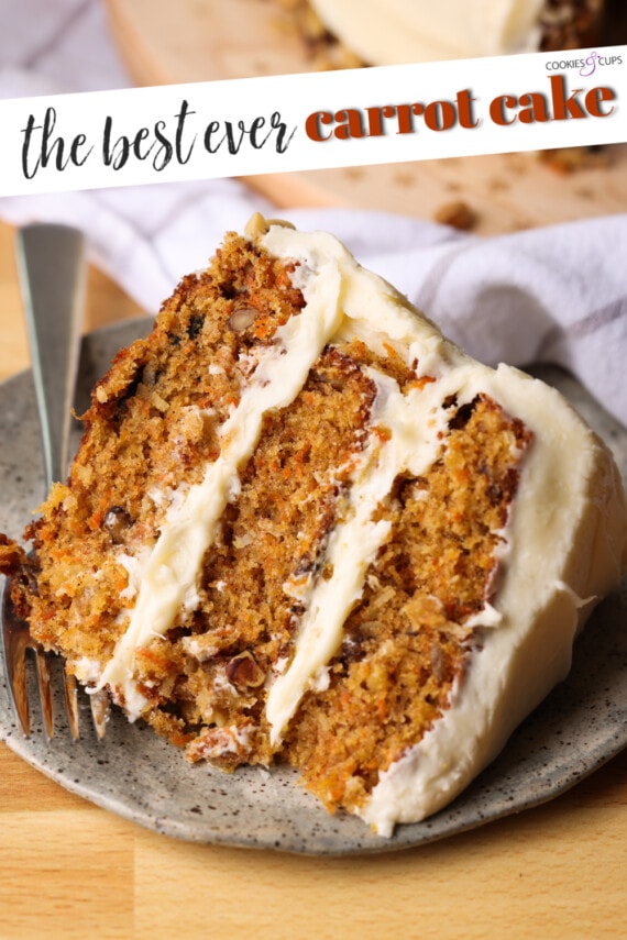 carrot cake Pinterest image