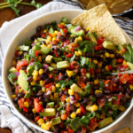 A bowl of Cowboy Caviar