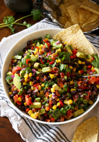 A bowl of Cowboy Caviar