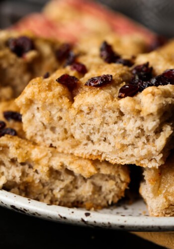 Image of Cranberry Focaccia Bread