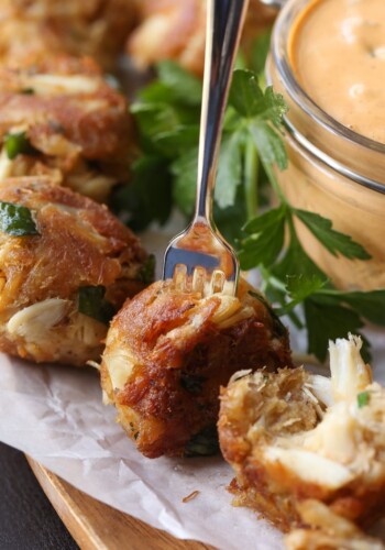 Crispy Crab Balls with Chipotle Tartar Sauce