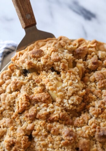 Dutch Apple Pie with Crumb Topping