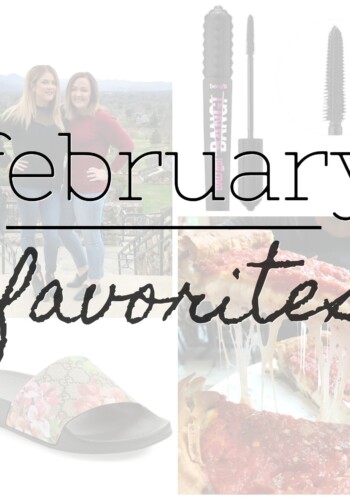 February Favorites - Cookies & Cups