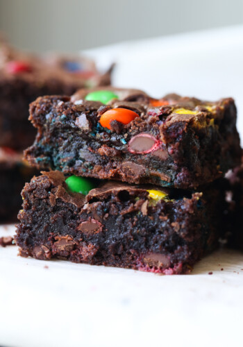 Easy M&M's Brownies Recipe