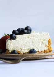 This No Bake Cheesecake Recipe is easy and so creamy