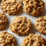 No Bake Cookies scooped and set on a baking sheet