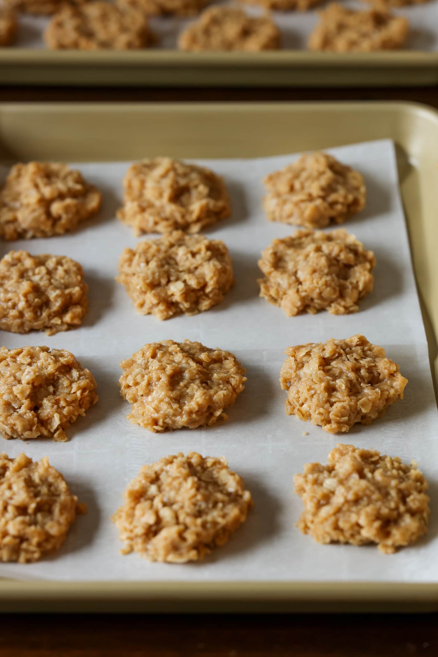 No Bake Peanut Butter Cookies