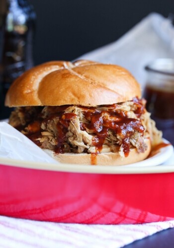 Root Beer Pulled Pork with Root Beer BBQ Sauce